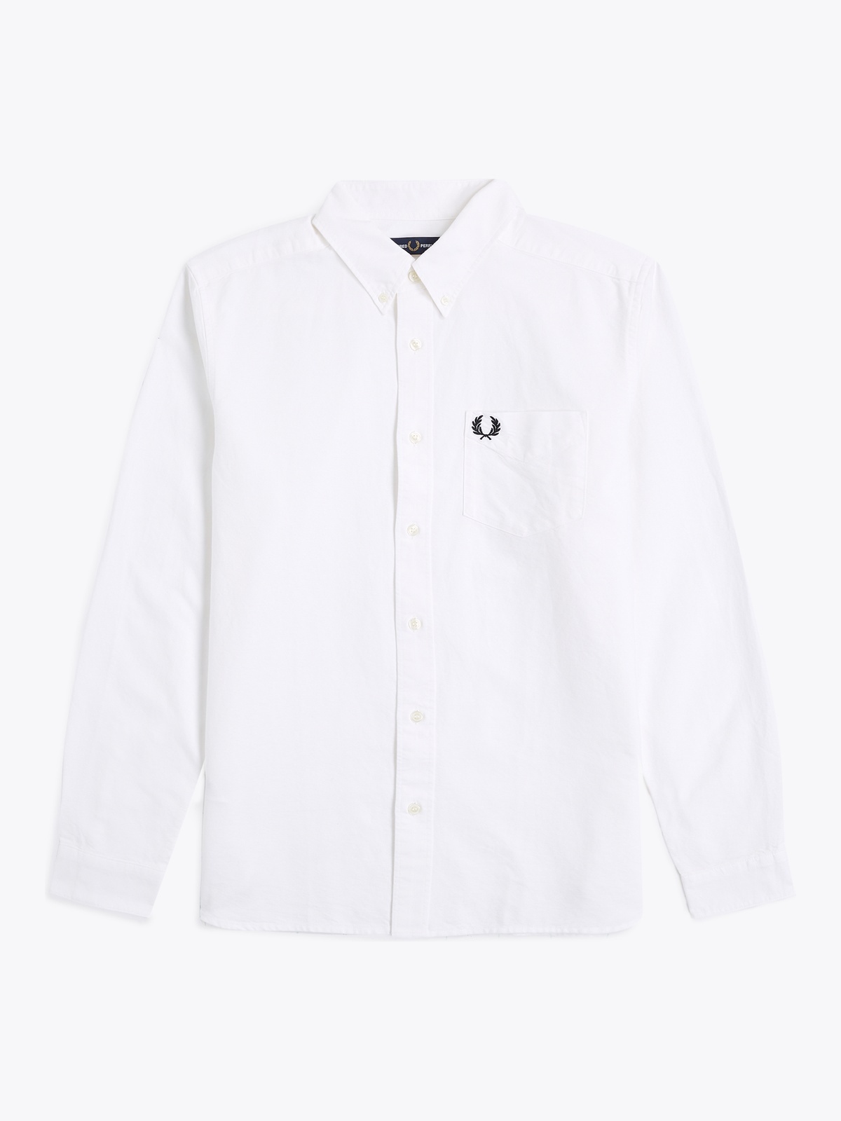 Fred Perry Oxford Shirt White