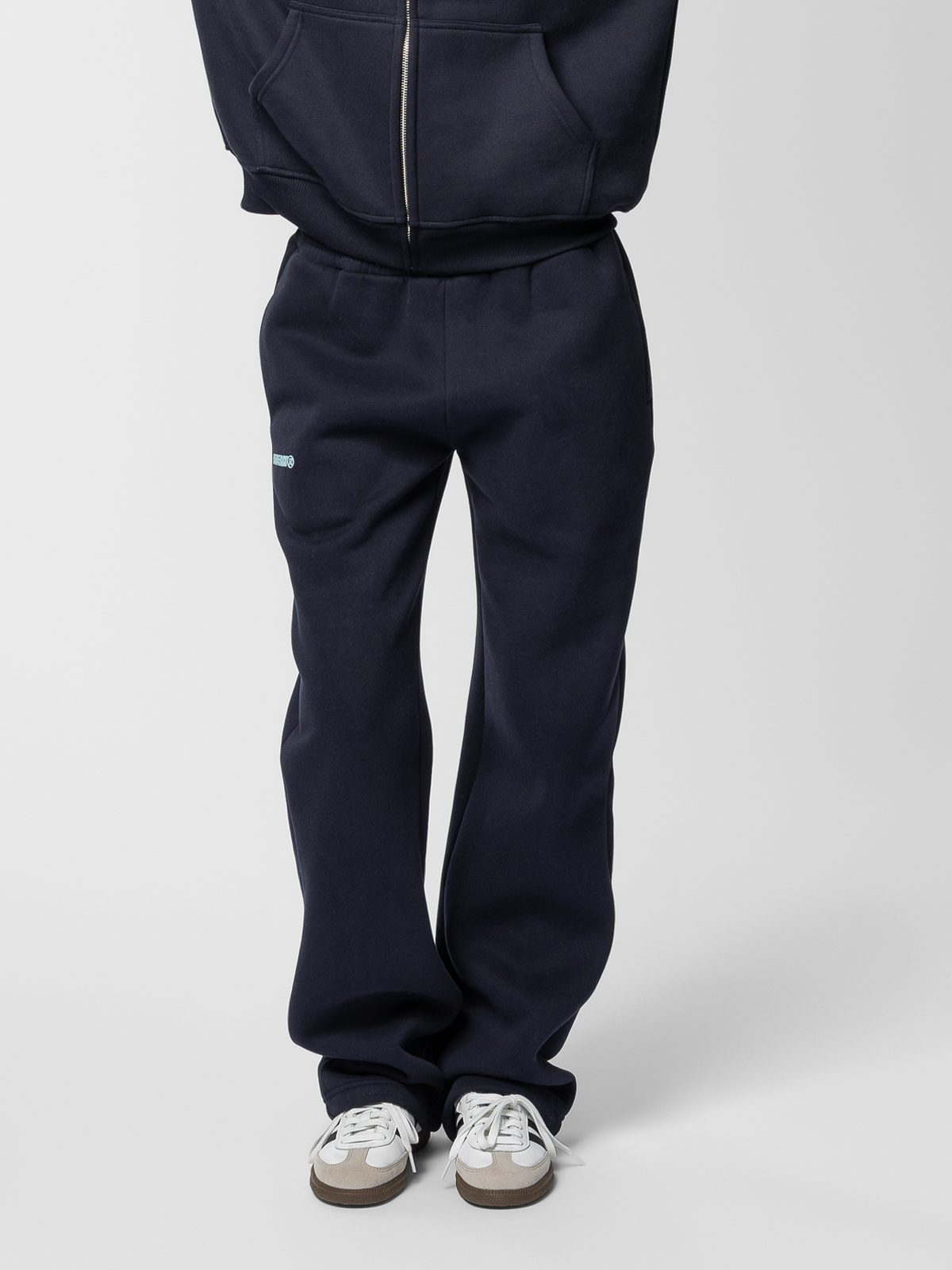 Fitberry Signature Straight Leg Joggers Navy