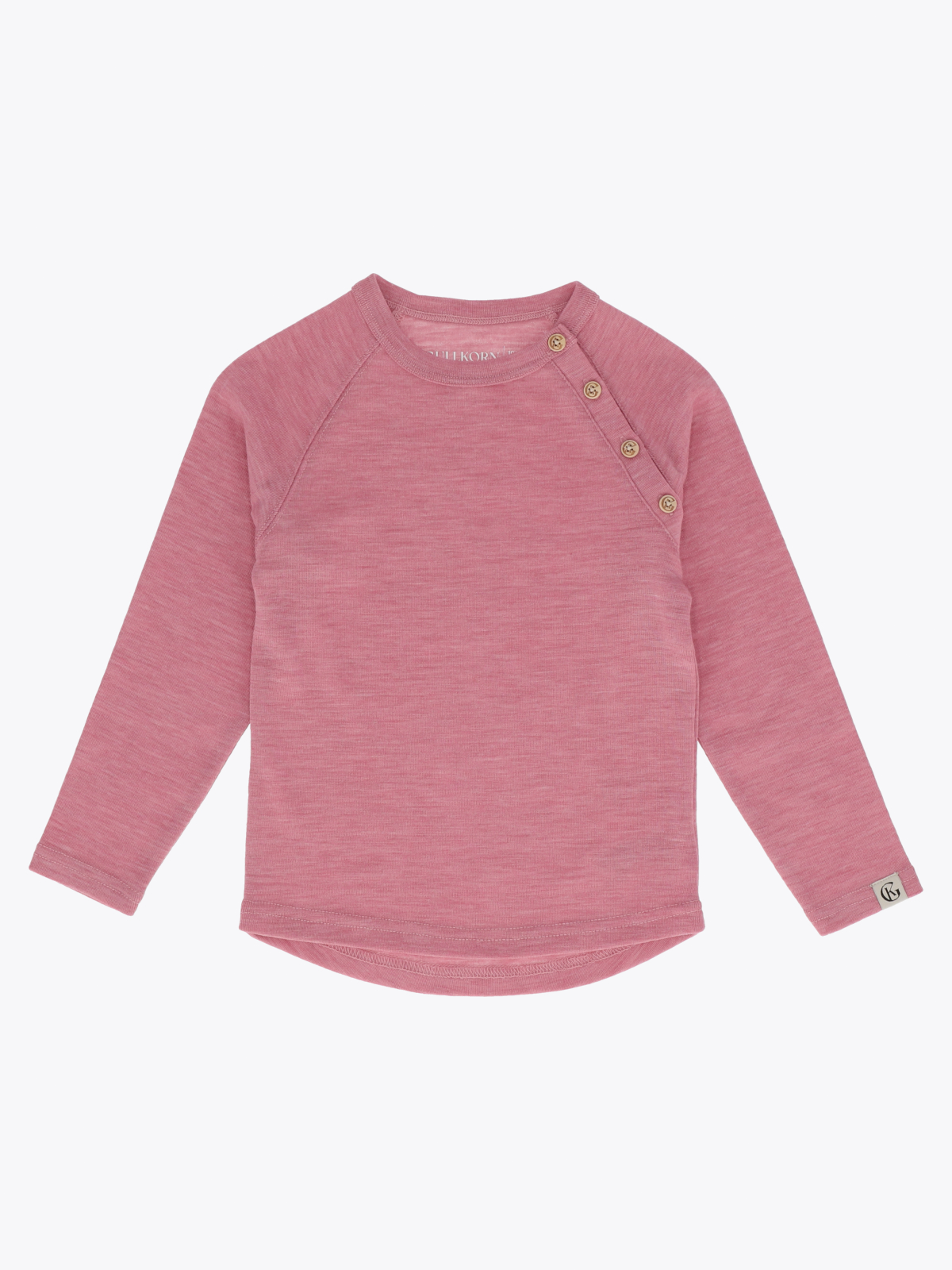 Gullkorn Villvette Ull Longsleeve Tåkerosa