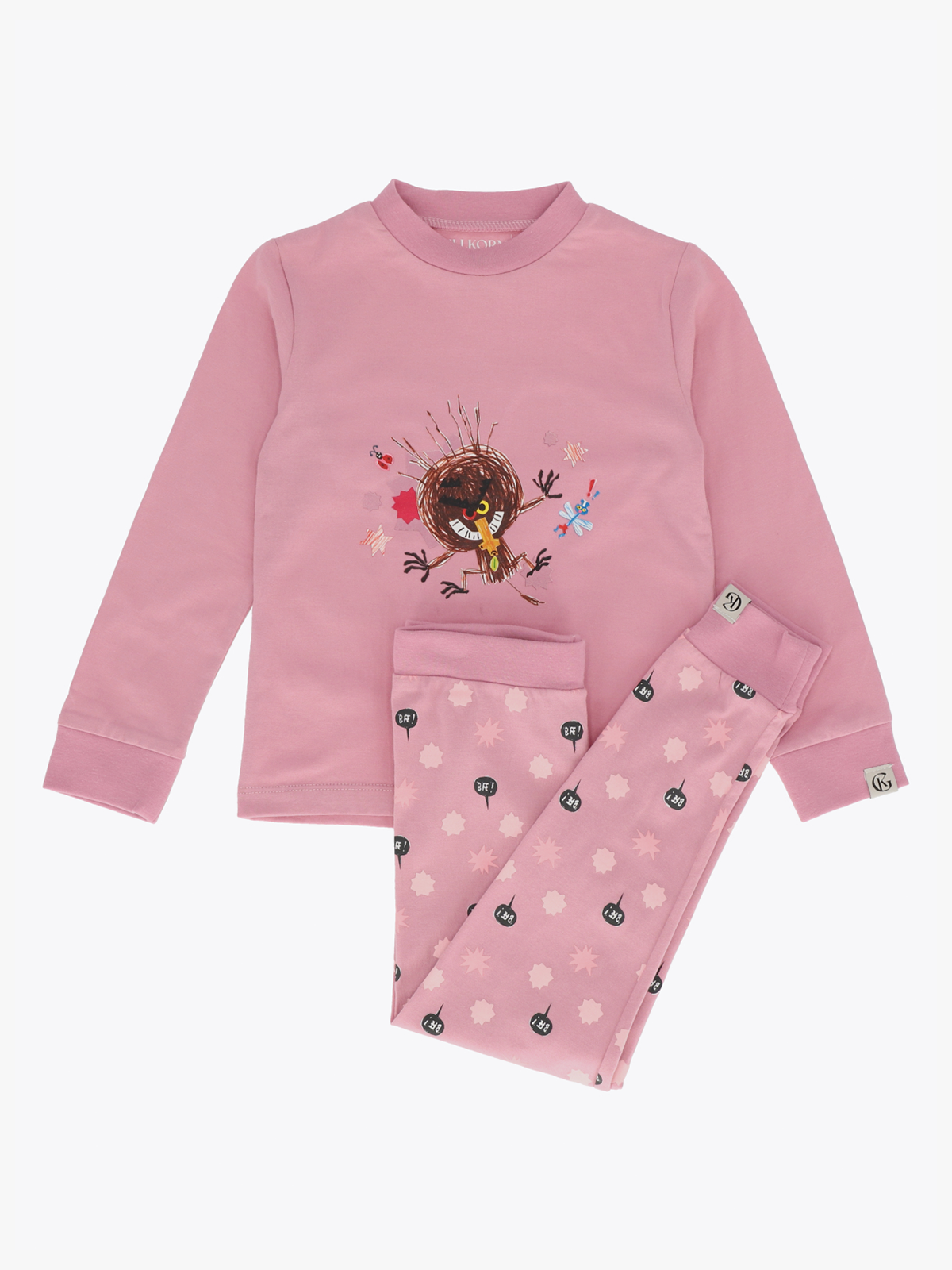 Gullkorn Bukkene Pysjamas Tåkerosa