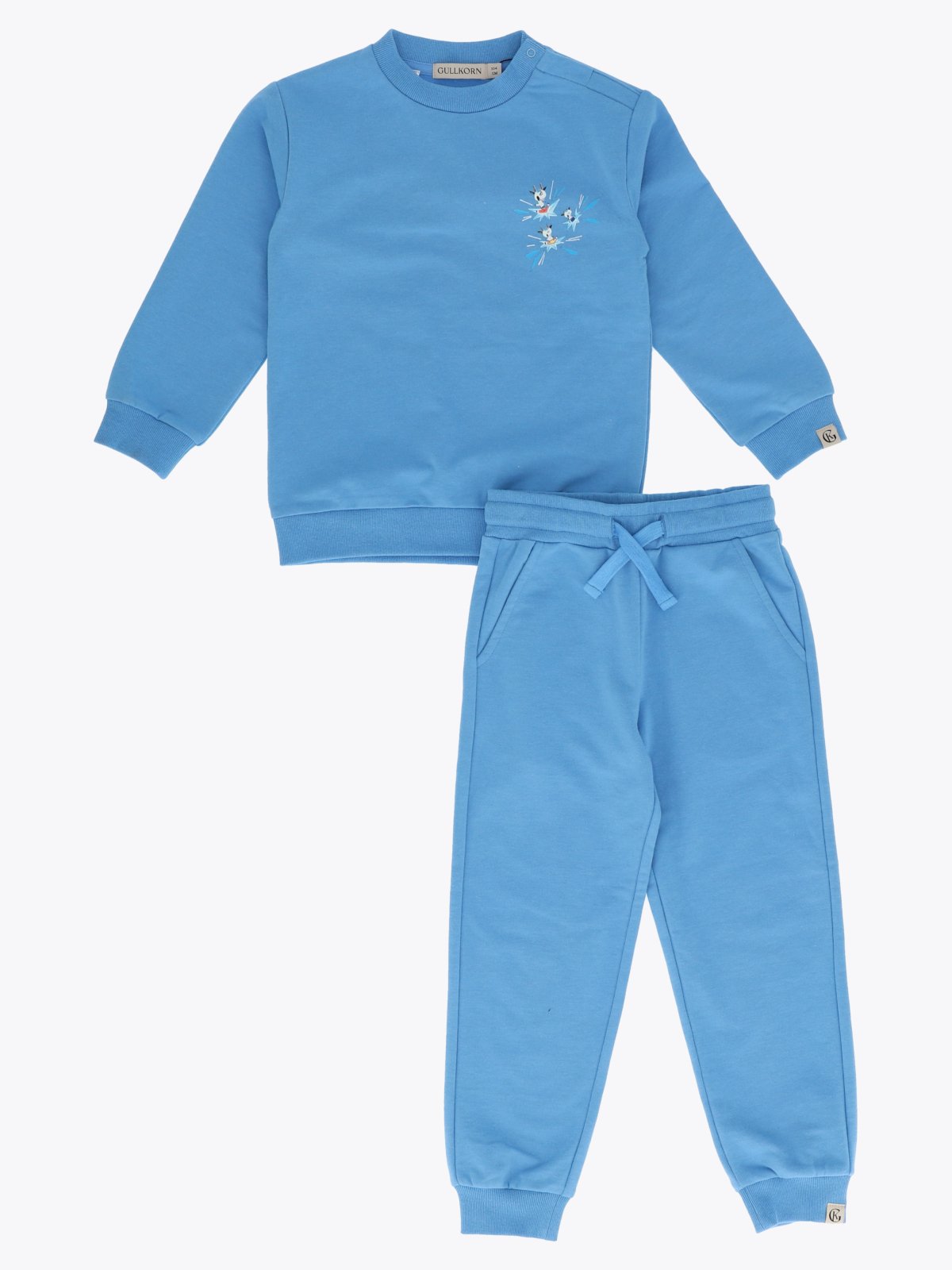 Gullkorn Bukkene Joggedress Lys Blå / Print