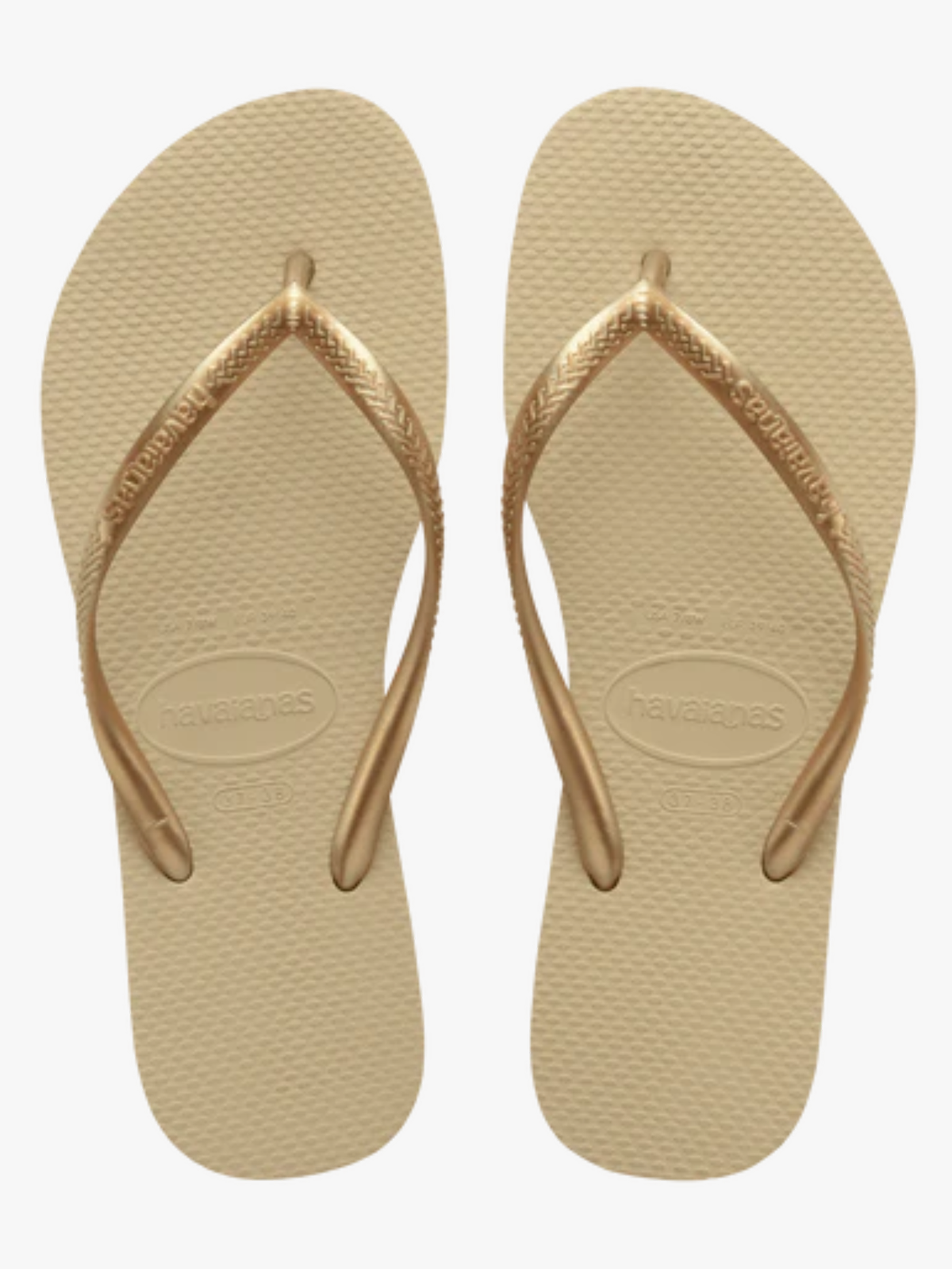 Havaianas Slim Sand Grey/Light Golden