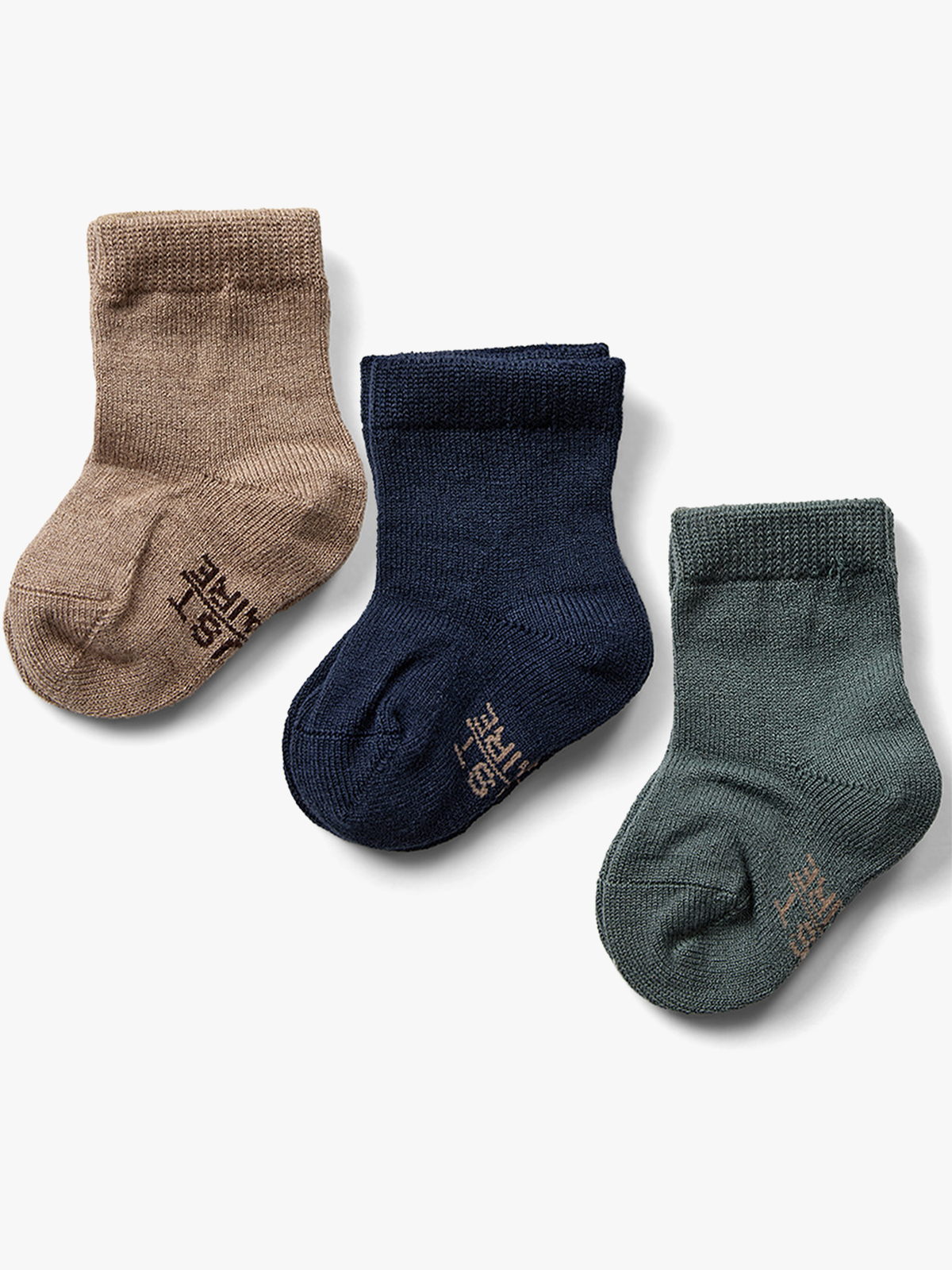 Hust and Claire Foty 3-Pack Socks Blå