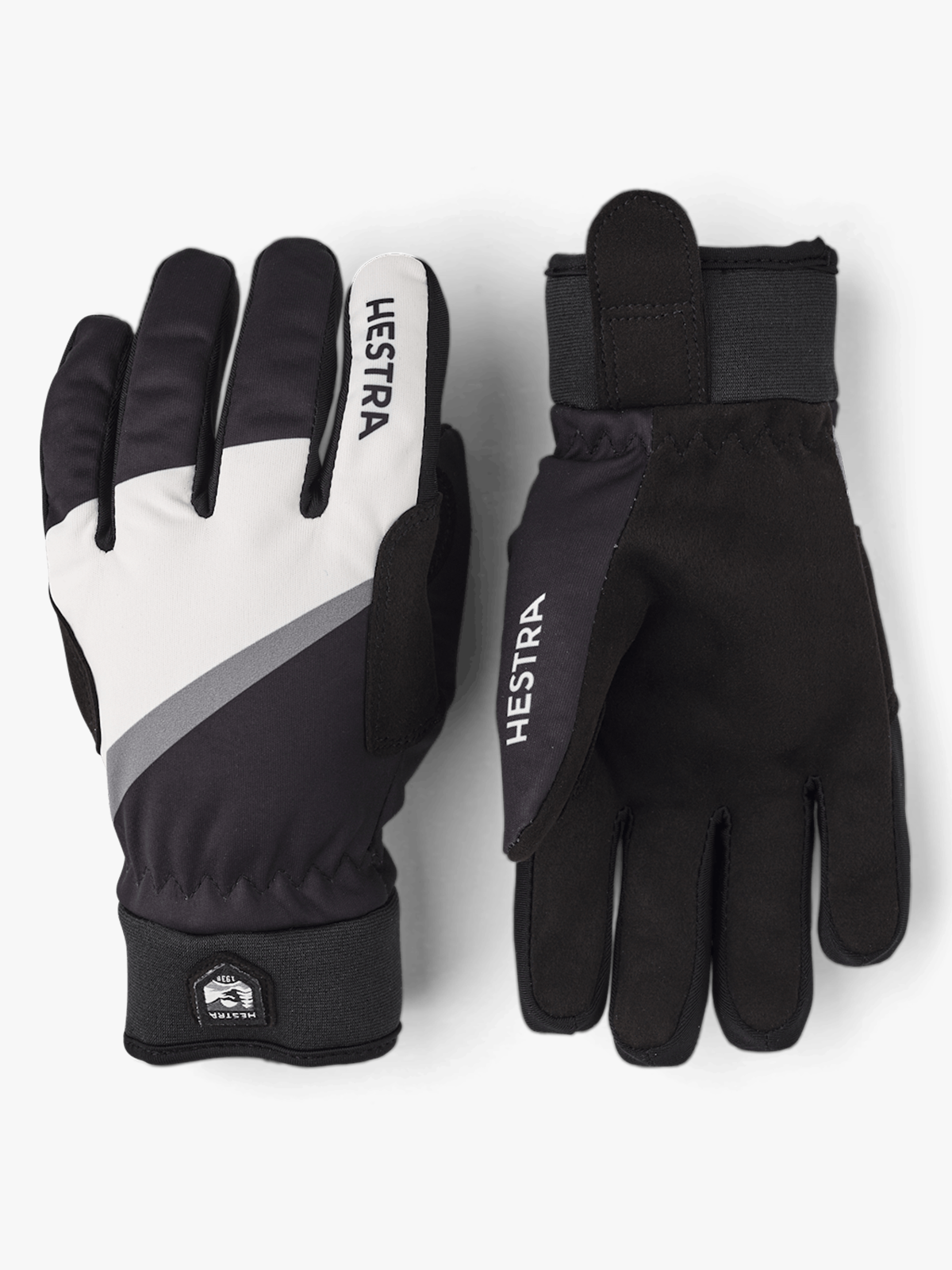 Hestra Tracker Junior 5 finger Black