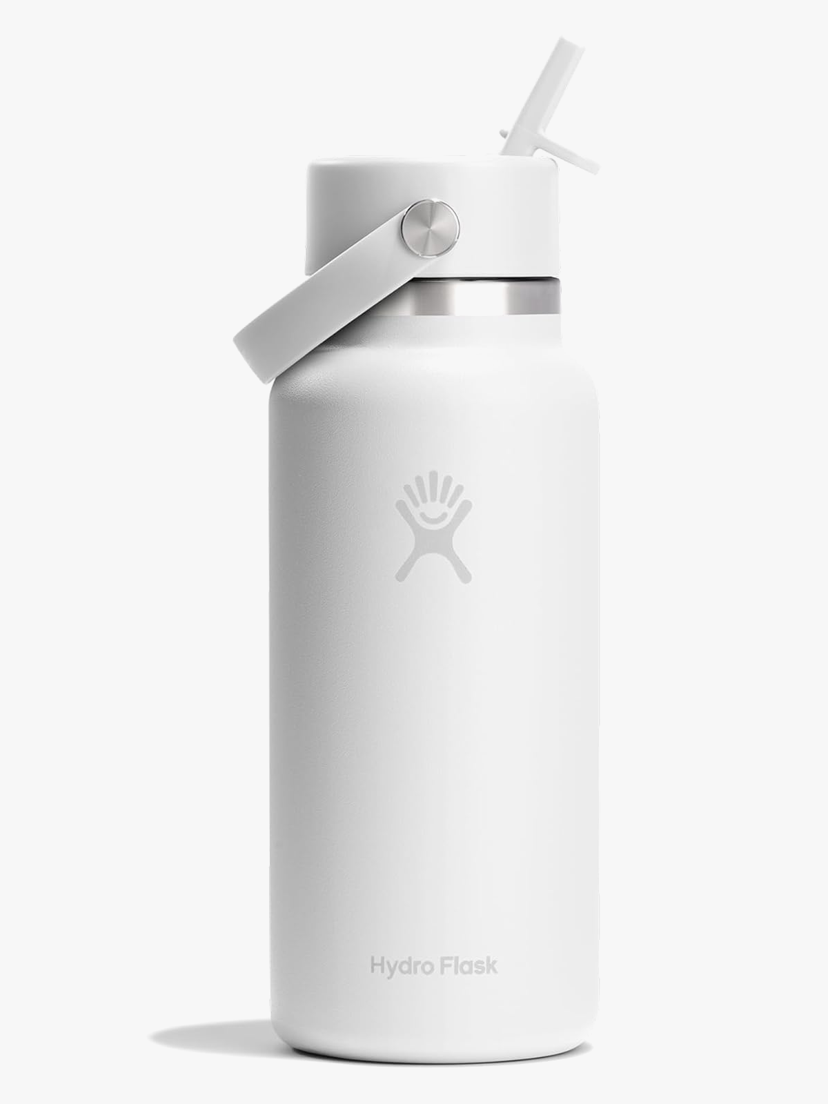 Hydro Flask Wide Flex Straw Cap 32oz Hvit