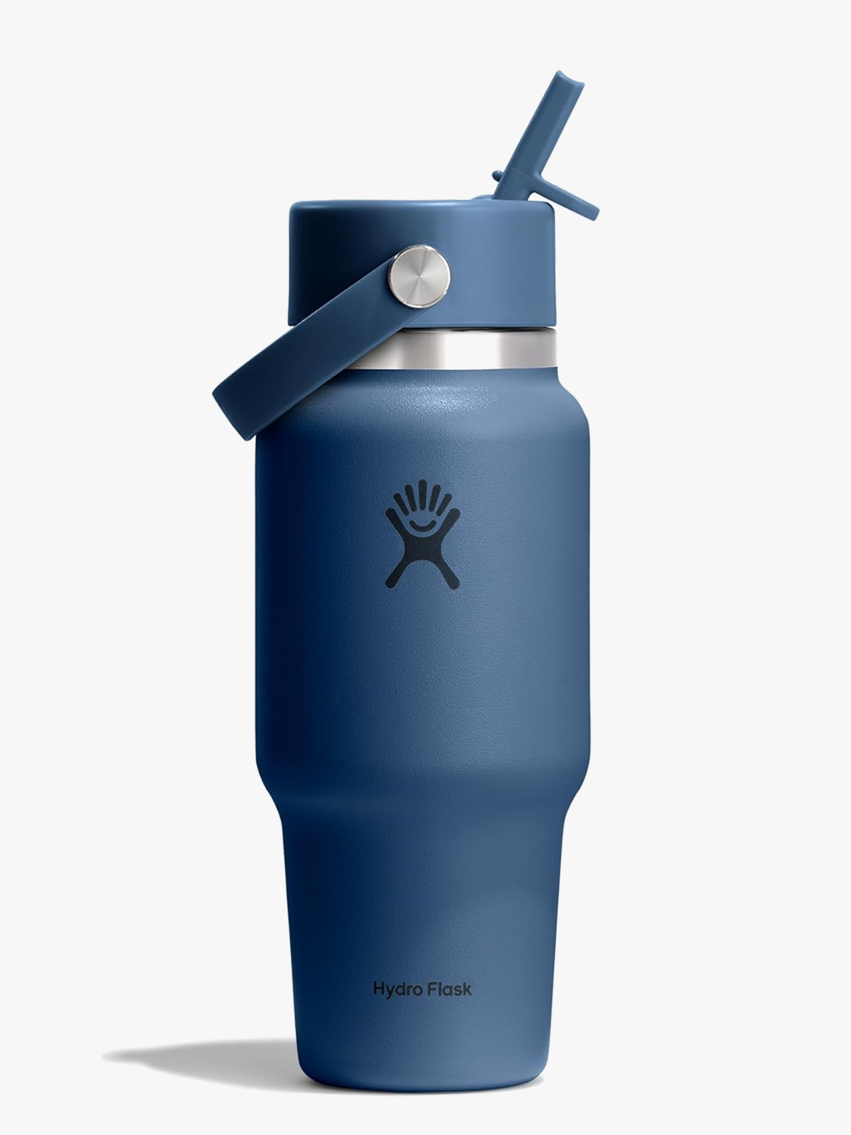 Hydro Flask Wide Flex Straw Travel Bottle 24oz Harbor Blue