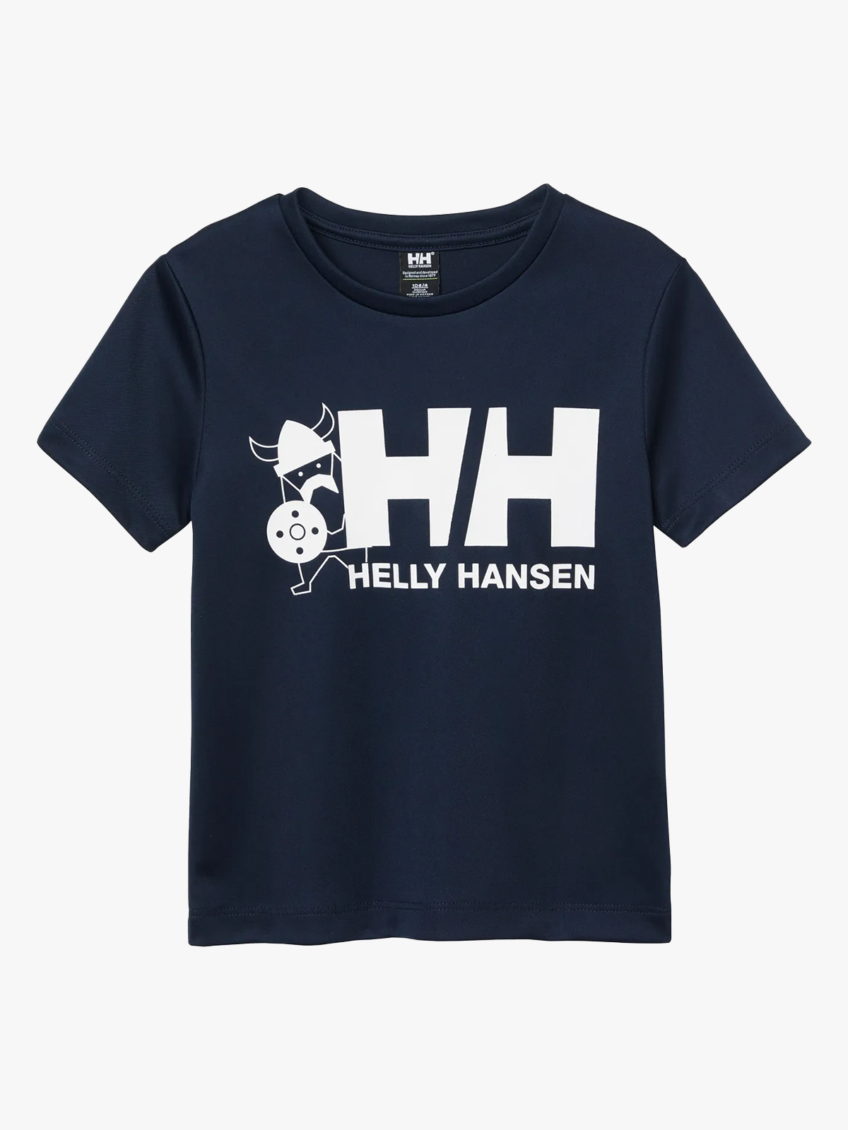 Helly Hansen Kids Tech Graphic T-Shirt Navy