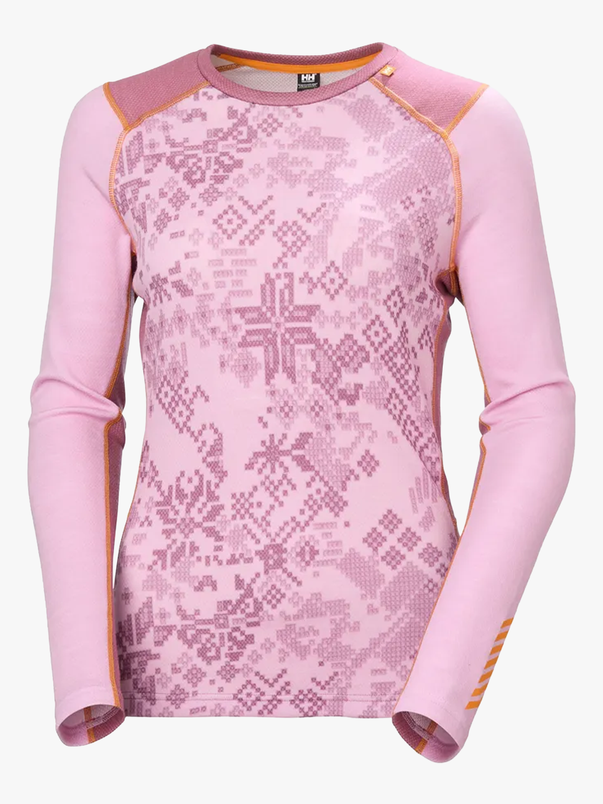 Helly Hansen Lifa Merino Midweight Graphic Crew Cherry Blossom
