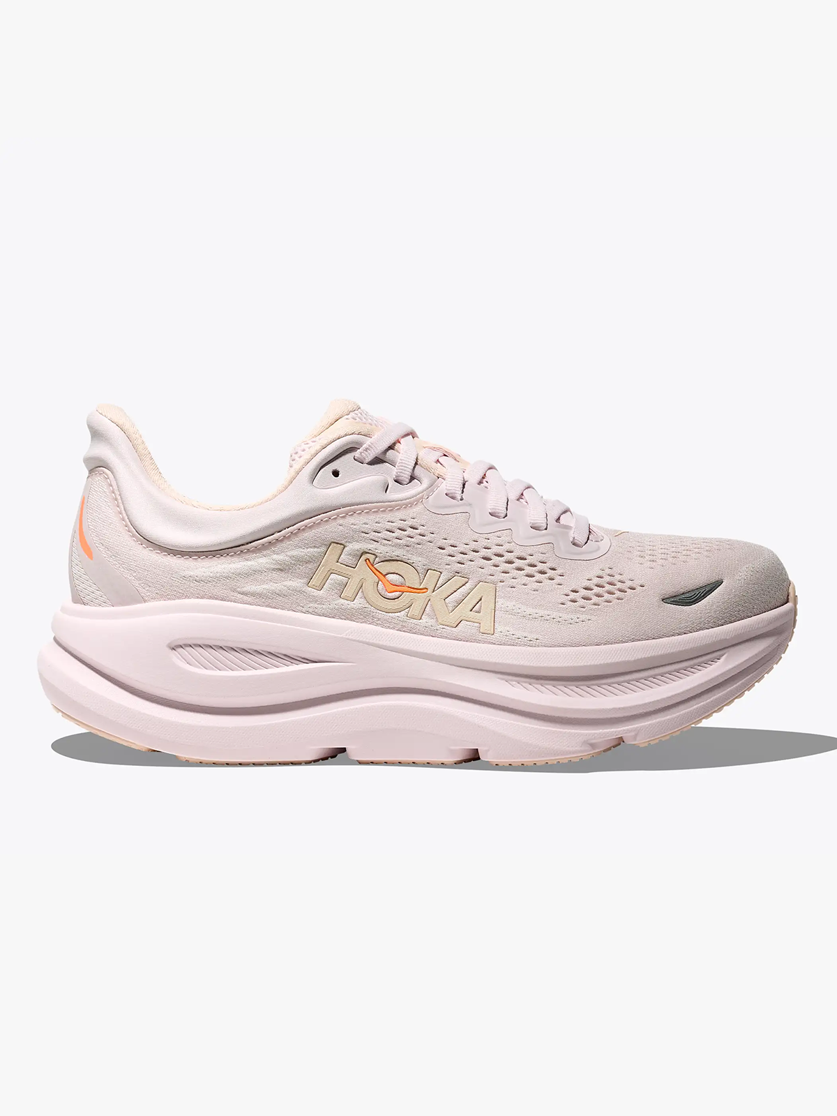 Hoka Bondi 9 Lilac Cream / Tangerine Glow