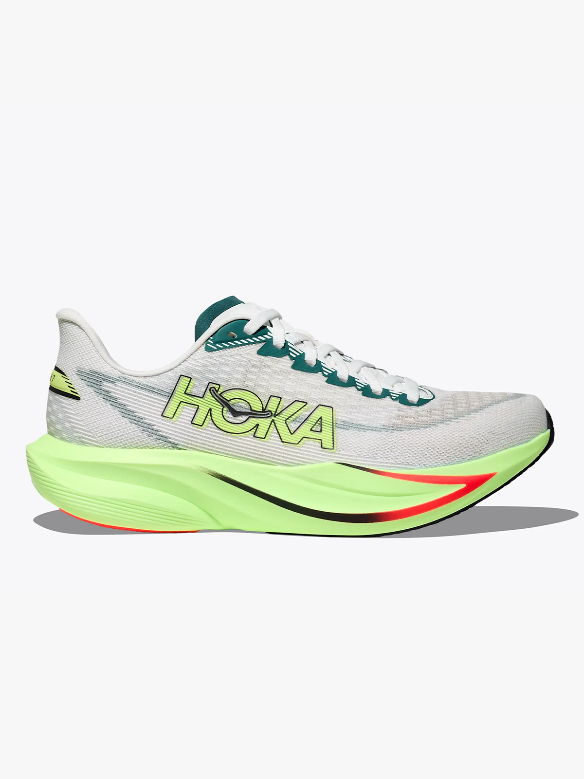 Hoka Mach 7 Frost / Neon Yuzu