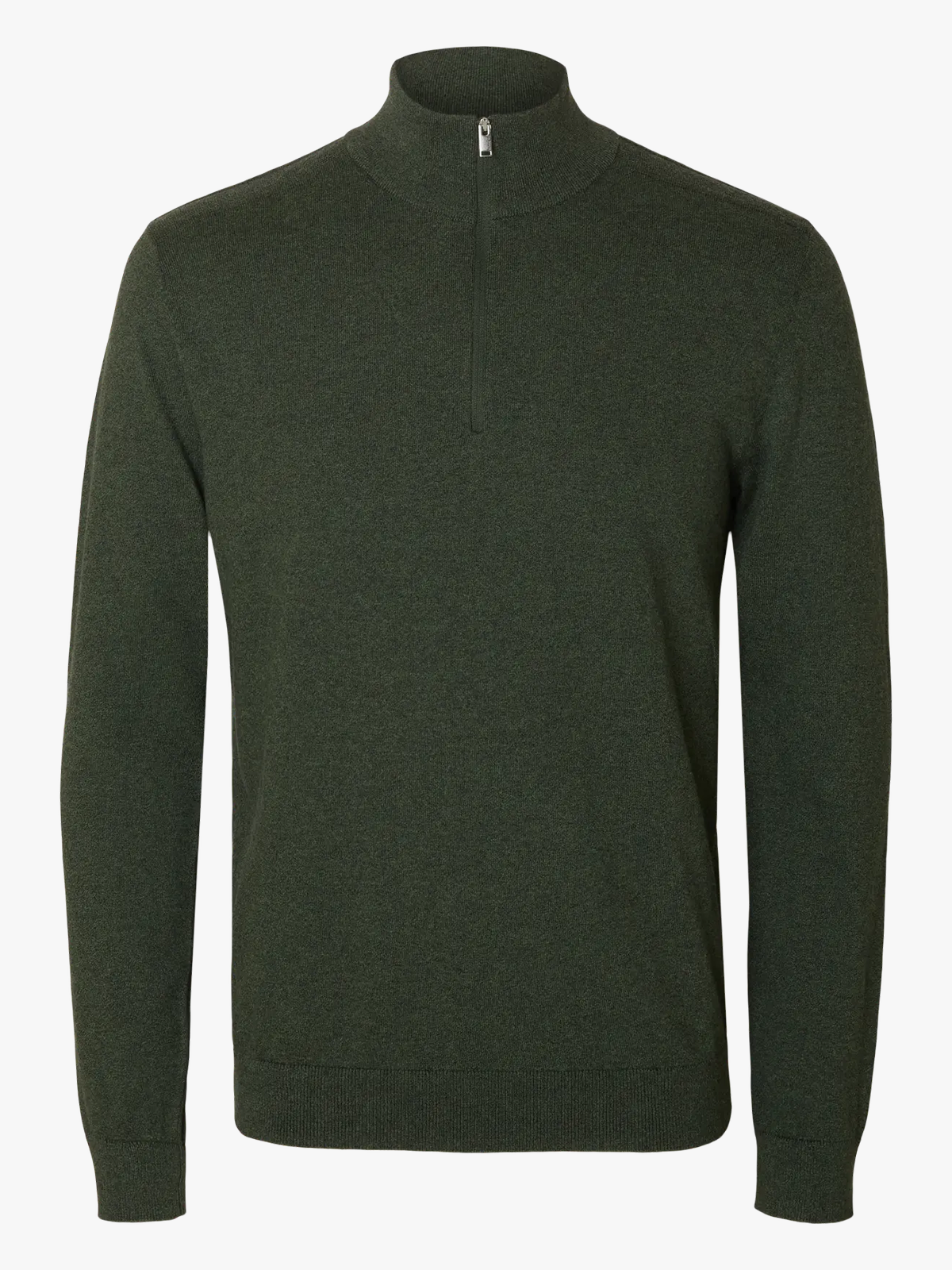 Selected Homme Selected Homme Berg Long Sleeve Half Zip Forest Night Twist