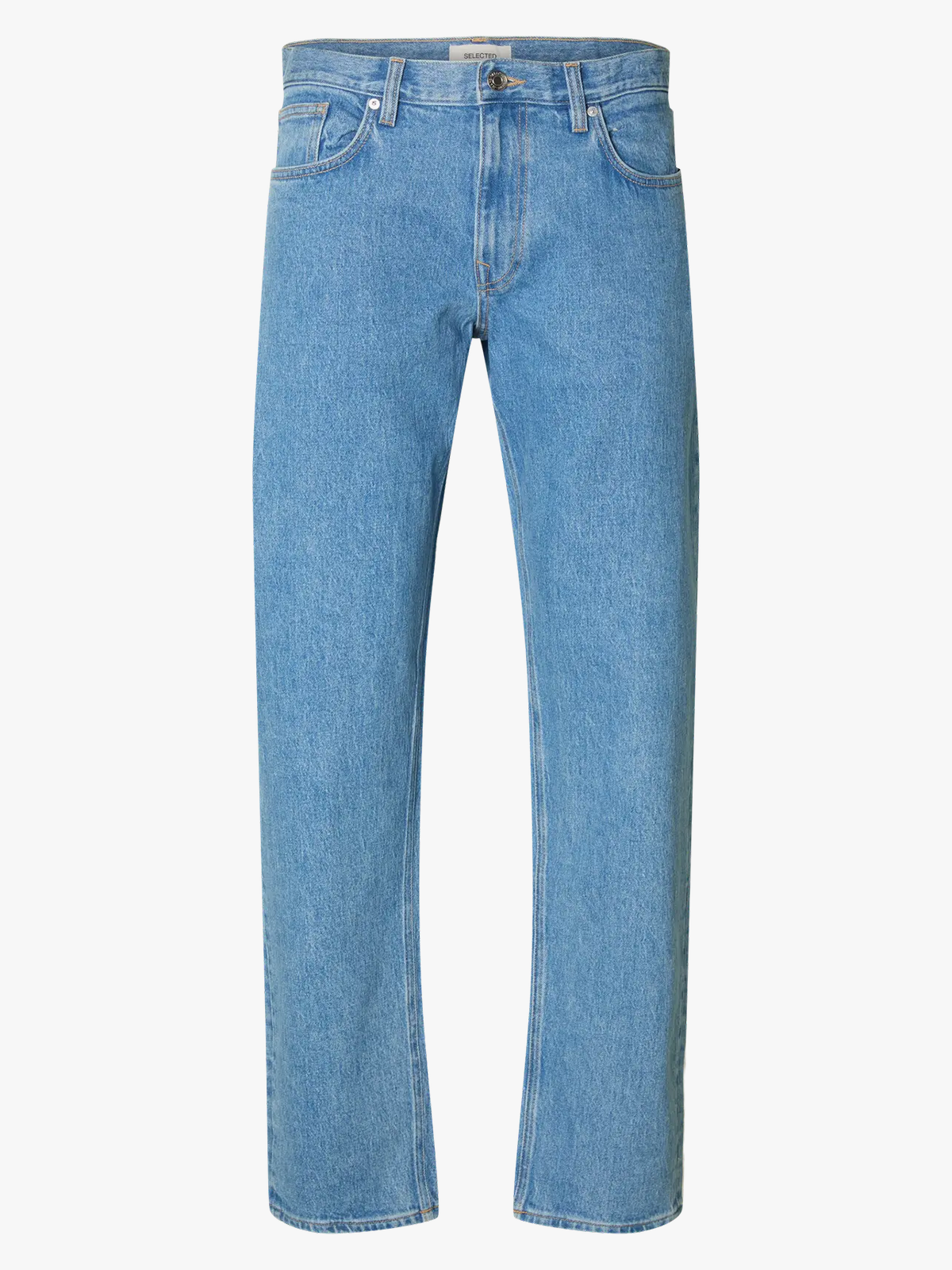 Selected Homme Straight Ben Kori Jeans Light Blue Denim