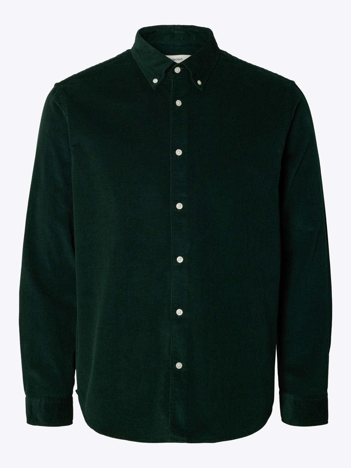 Selected Homme Reg Danni Cord BD Longsleeve Shirt Pine Grove