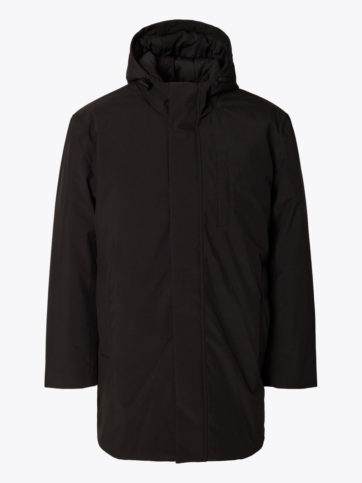 Selected Homme Franklin Urban Tech Parka Black