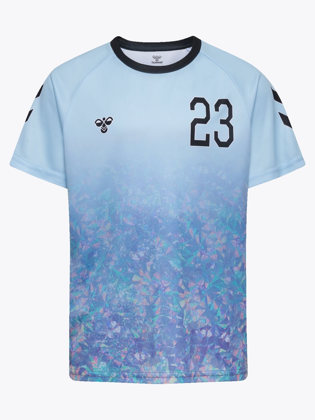 Hummel Shimmer t-shirt Skyway / Black