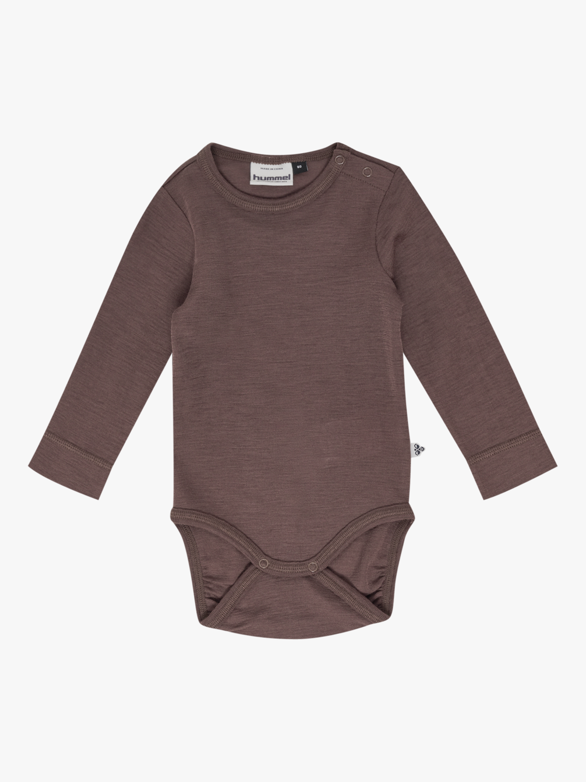 Hummel Mini Wool Rib Body Long Sleeve Twilight Mauve