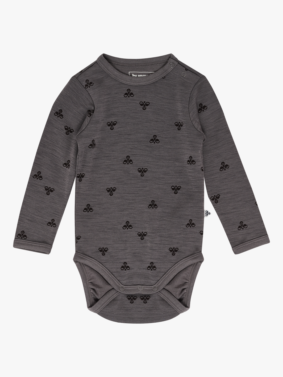 Hummel Mini Wool Body Long Sleeve Charcoal Grey