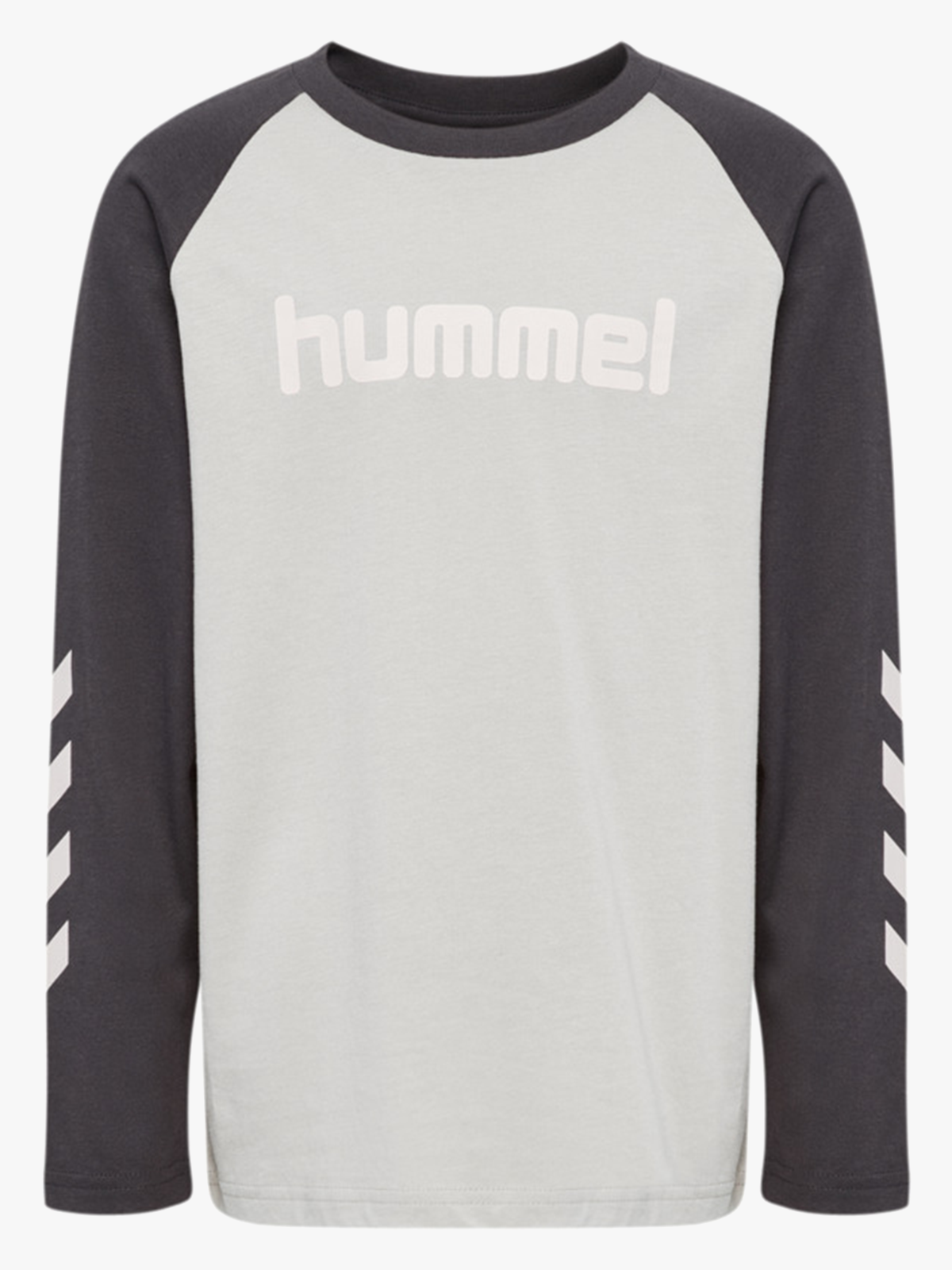 Hummel Junior Logo T-Shirt Long Sleeve Sort