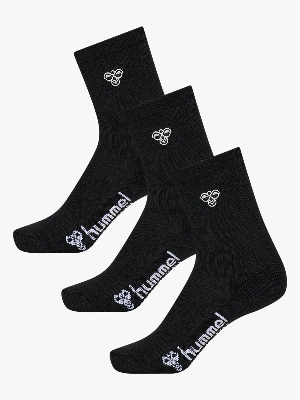 Hummel Junior 3-Pack Socks Bee Black