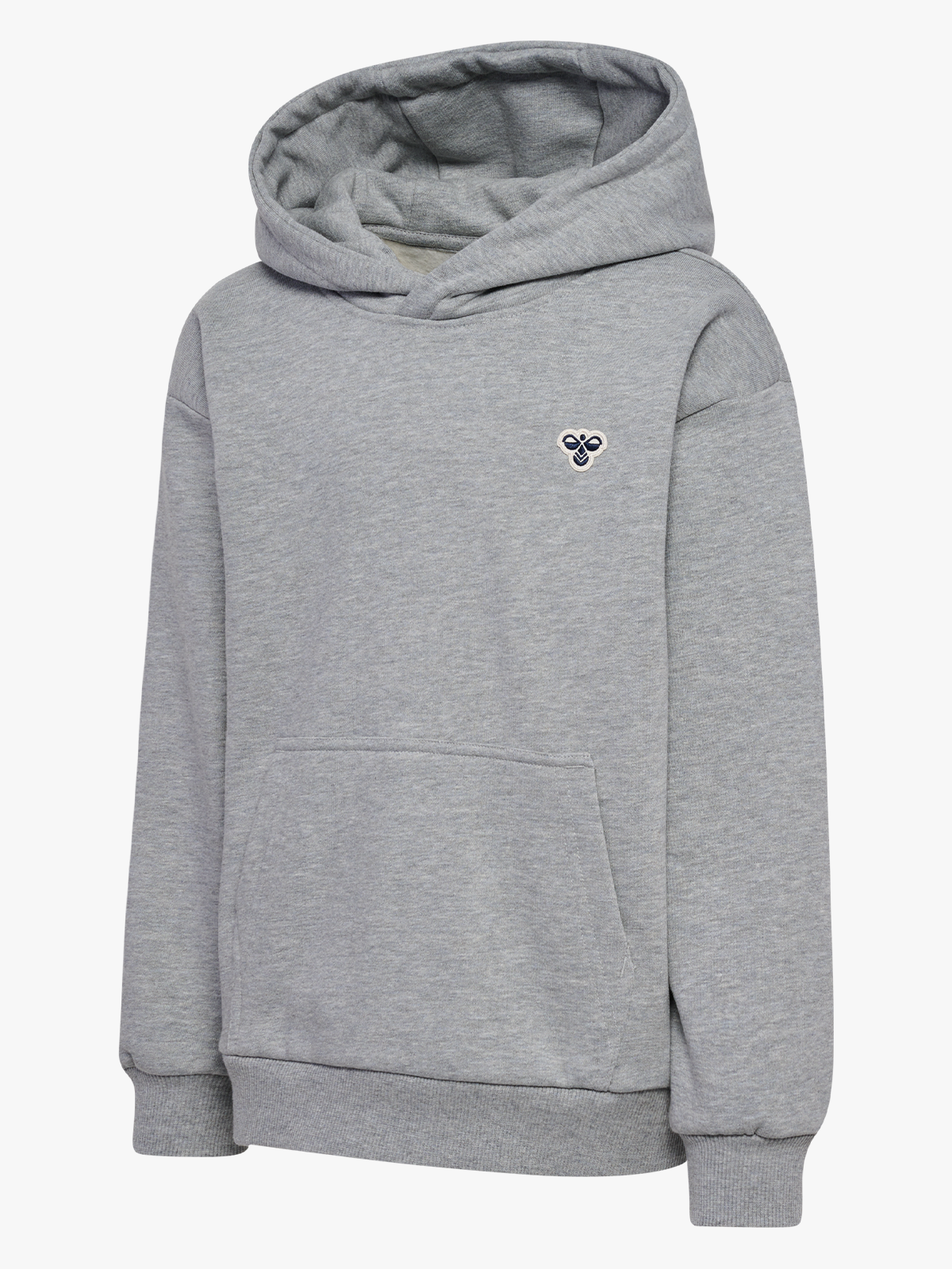 Hummel Junior Loose Hoodie Bee Grey melange
