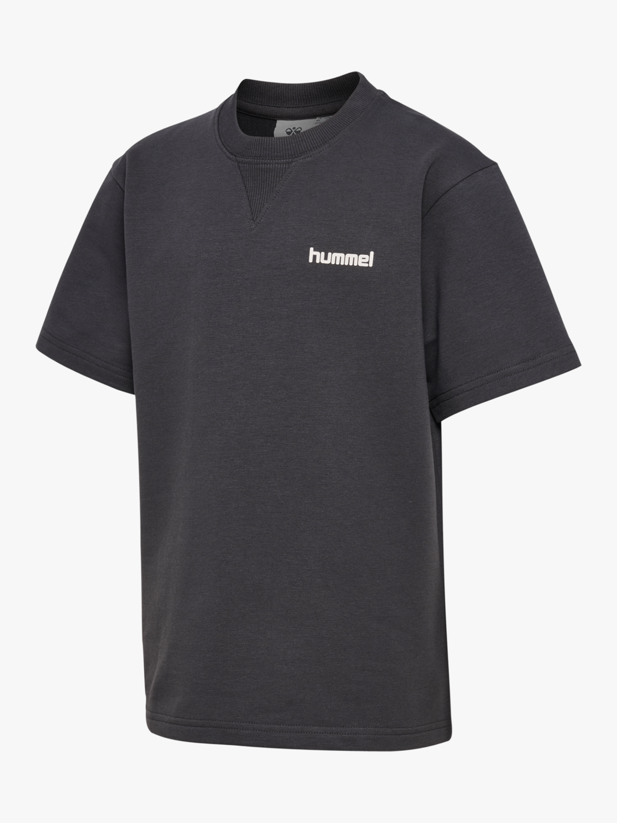 Hummel Junior Light Sweat T-Shirt Short Sleeve Ebony