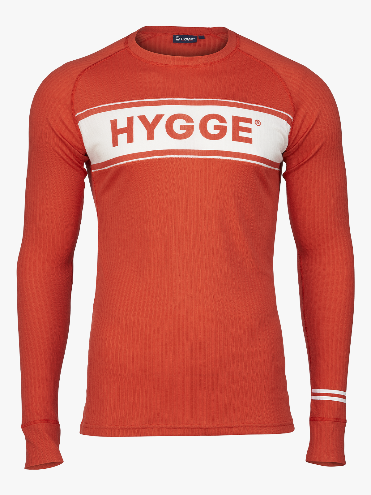 Hygge Men's Superdunder Round Neck Rød