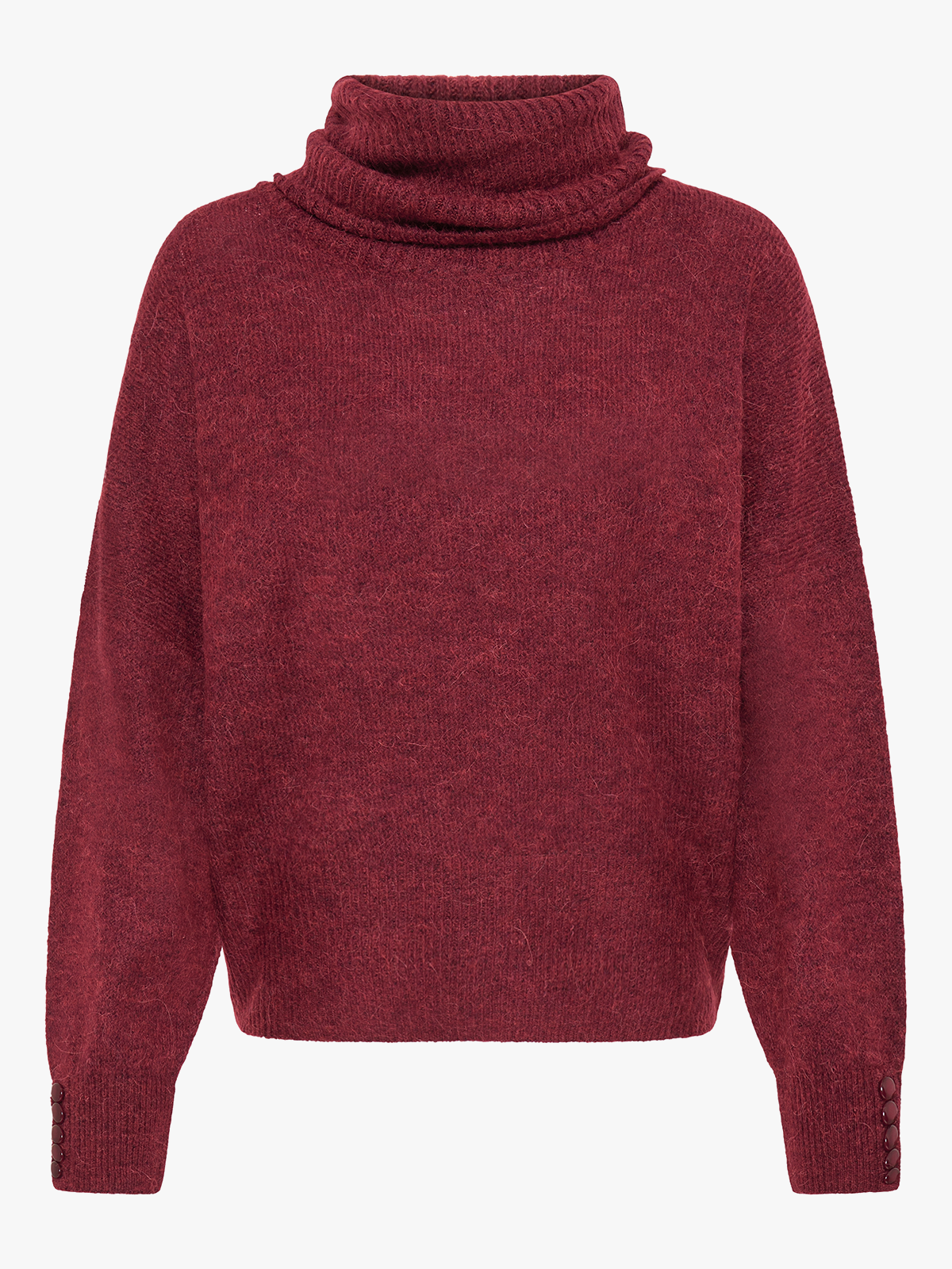 Ichi Kamara Rollneck2 Burgunder