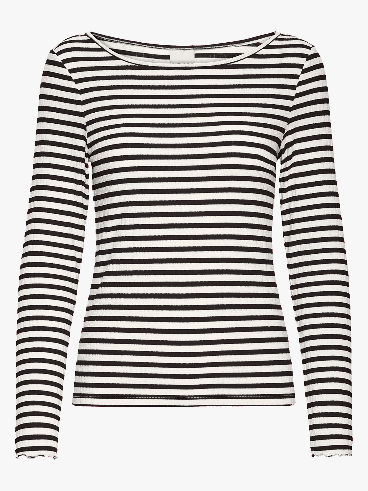 Ichi Cella Long Sleeve Cloud / Meteoite Stripe