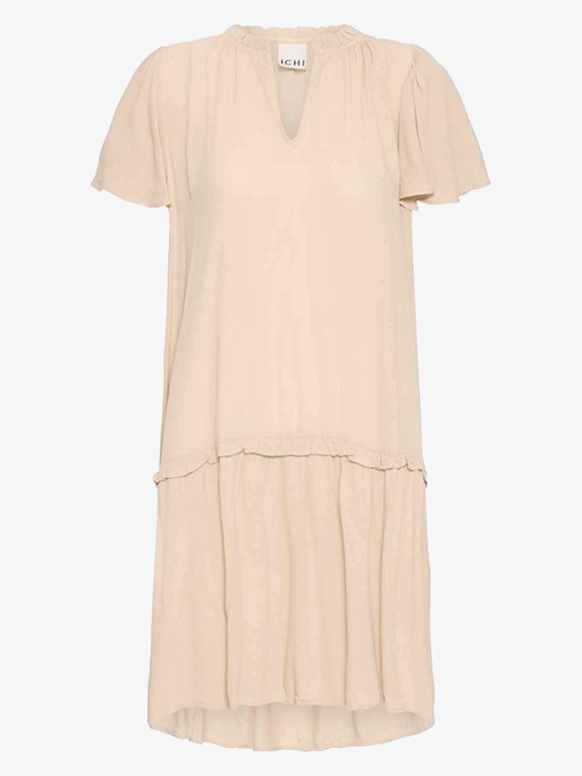 Ichi Marrakech Solid Dress 18 Oxford Tan