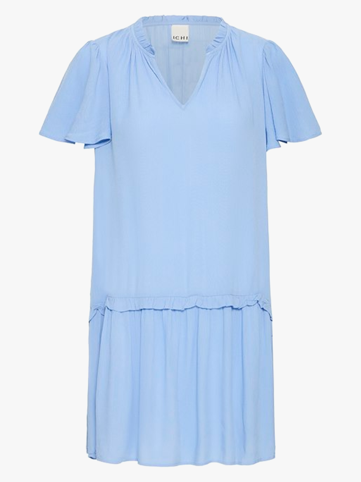 Ichi Marrakech Solid Dress 18 Della Robbia Blue