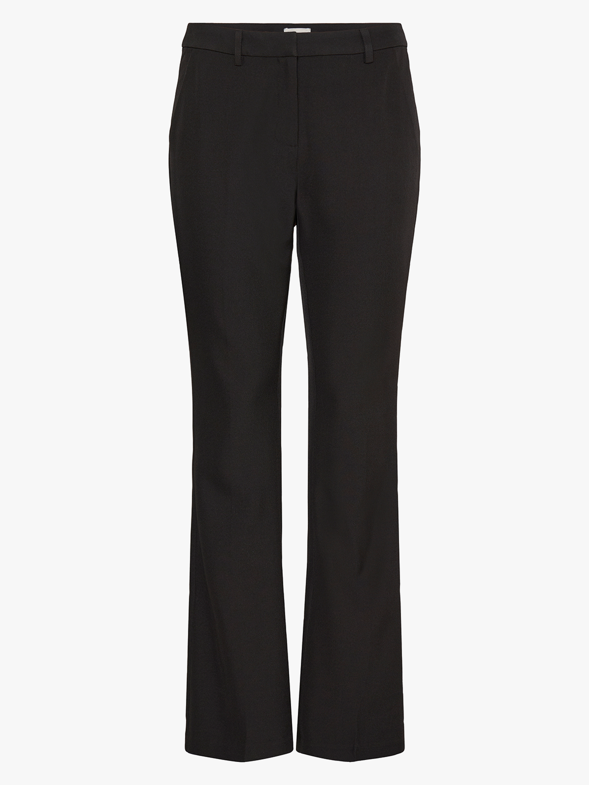 Ichi Fava Flared Pants Black