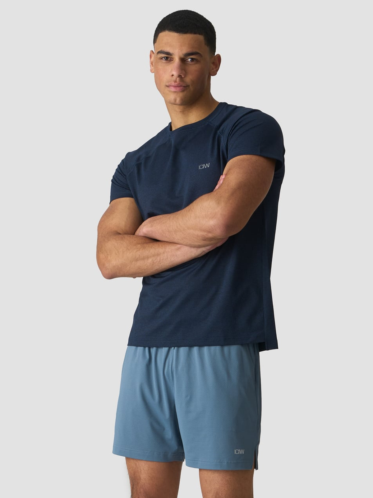 ICIW Training Mesh T-Shirt Midnight Blue