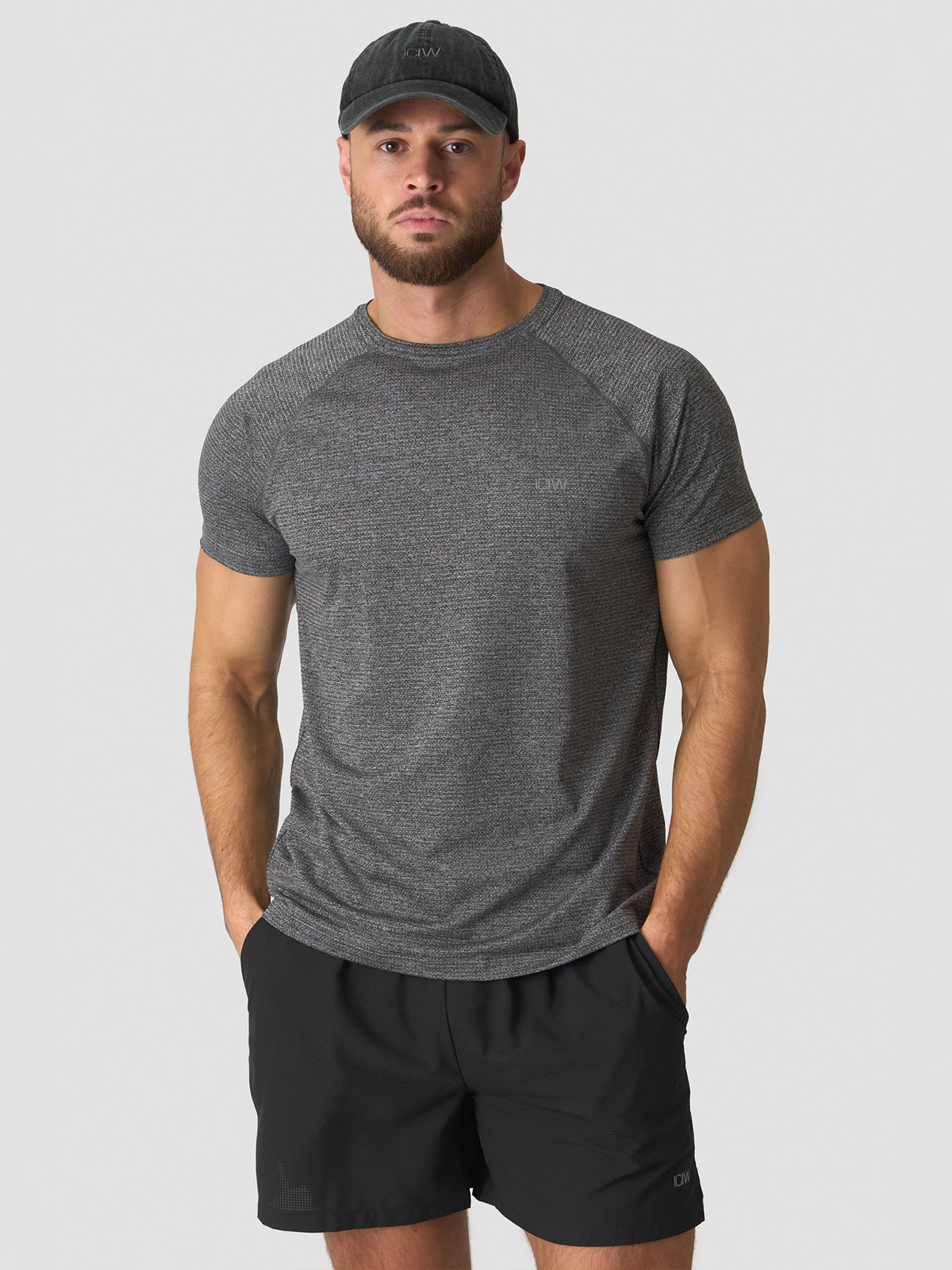 ICIW Training Mesh T-Shirt Cloudy Grey