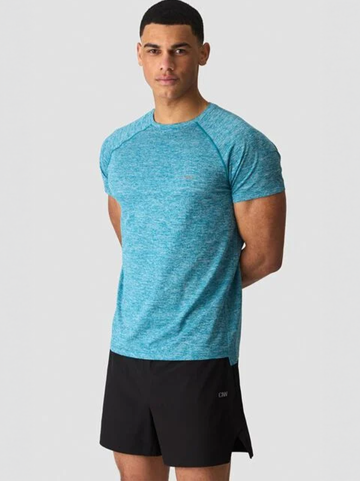 ICIW Training Mesh T-Shirt Lagoon Blue