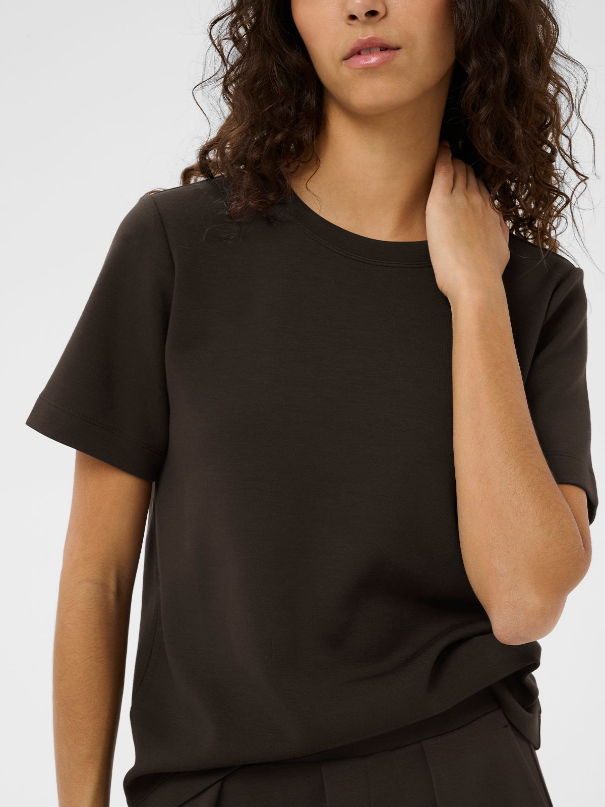 InWear Vincent Karmen T-Shirt Chocolate Brown