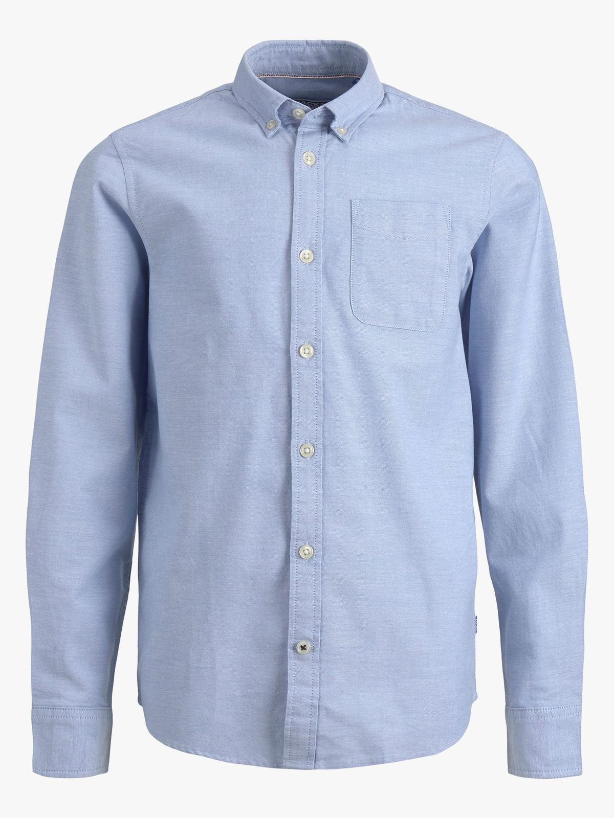 Jack and Jones Junior Junior Oxford Shirt Long Sleeve Cashmere Blue