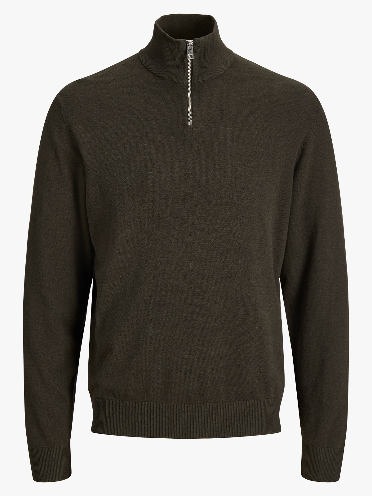 Jack and Jones Junior Junior Emil Knit Half Zip Junior Rosin