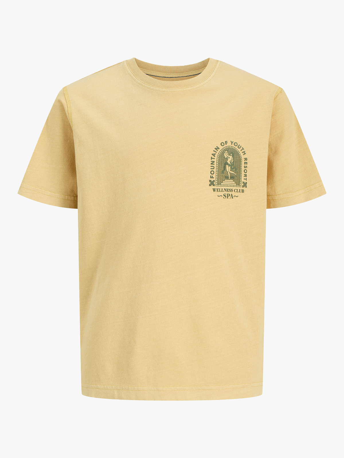 Jack and Jones Junior Junior Blumanson Short Sleeve Tee Junior Moonstone