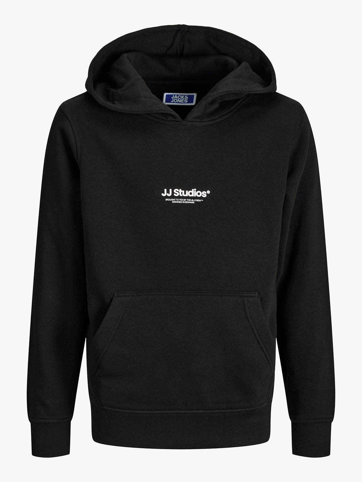 Jack and Jones Junior Soho Sweat Hood Jnr Black