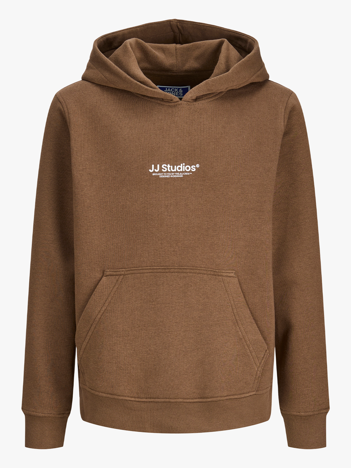 Jack and Jones Junior Soho Sweat Hood Junior Cocoa