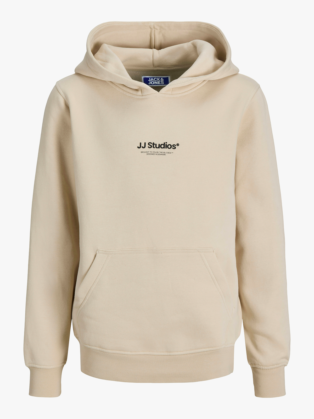Jack and Jones Junior Soho Sweat Hood Jnr Moonbeam