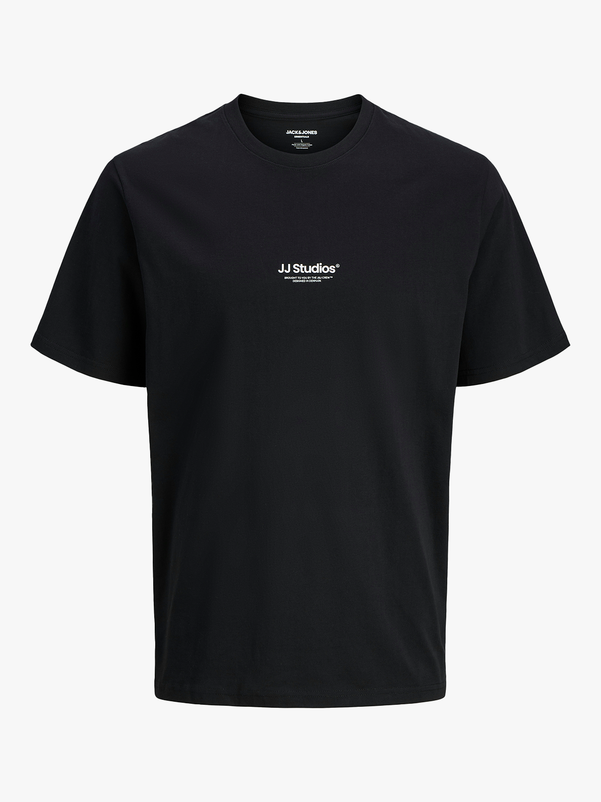 Jack and Jones Junior Soho Tee Crew Neck Black