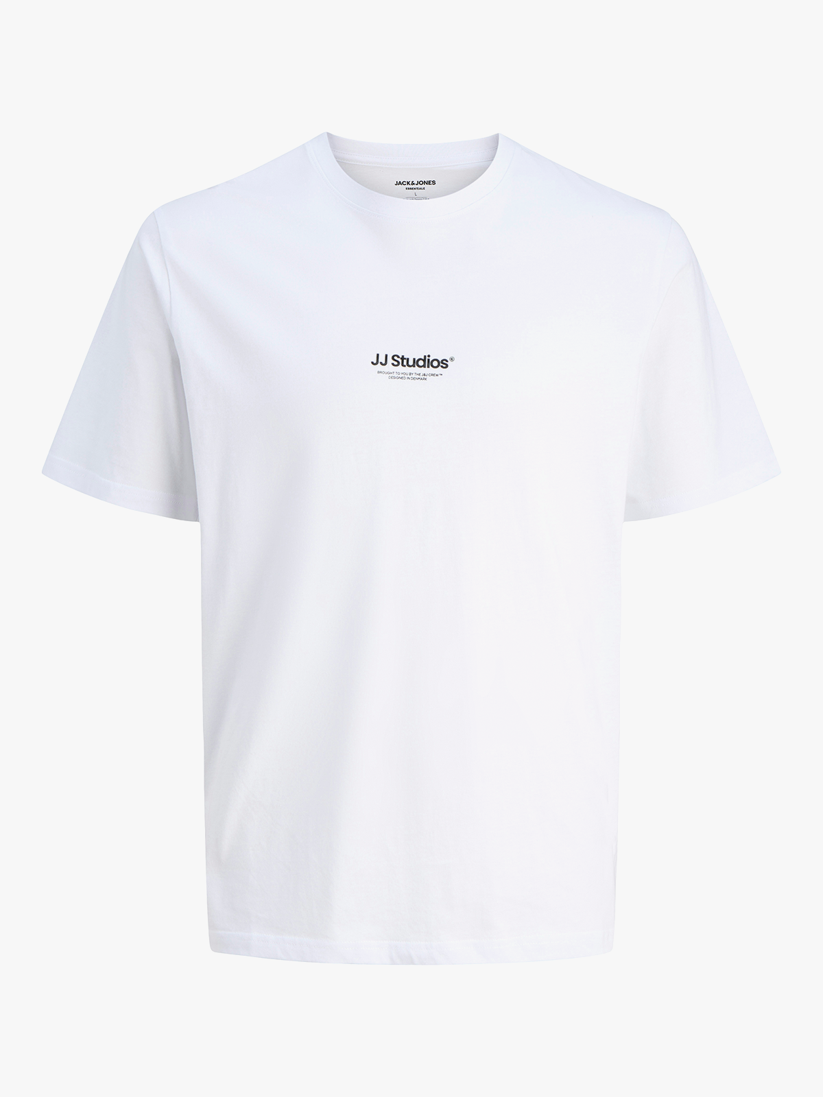 Jack and Jones Junior Soho Tee Crew Neck White