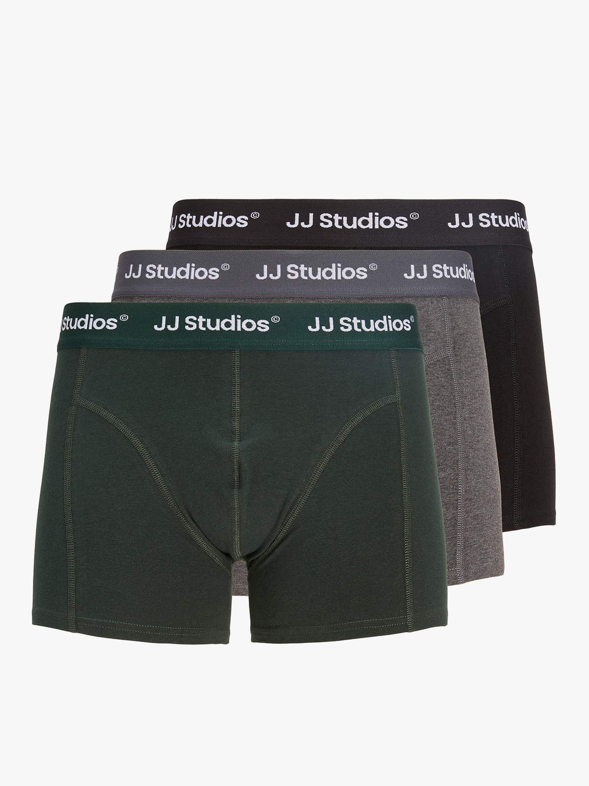 Jack & Jones Junior Soho Solid Trunks 3 Pack Junior Flerfarget