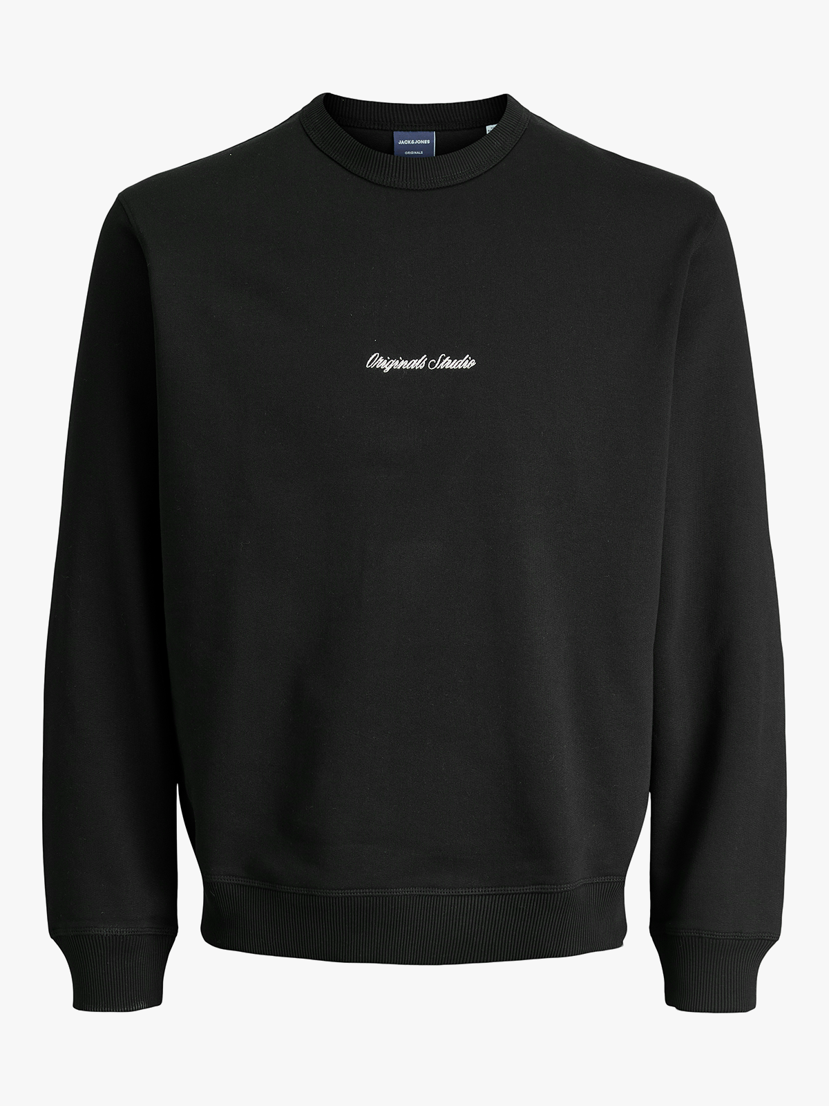 Jack and Jones Junior Norrebro Sweat Crew Jnr Sort