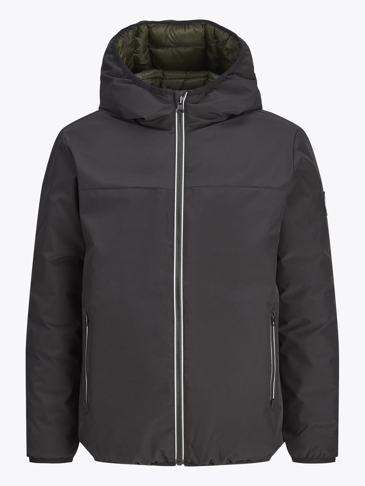Jack and Jones Junior Brooklyn Reversible Jacket Black
