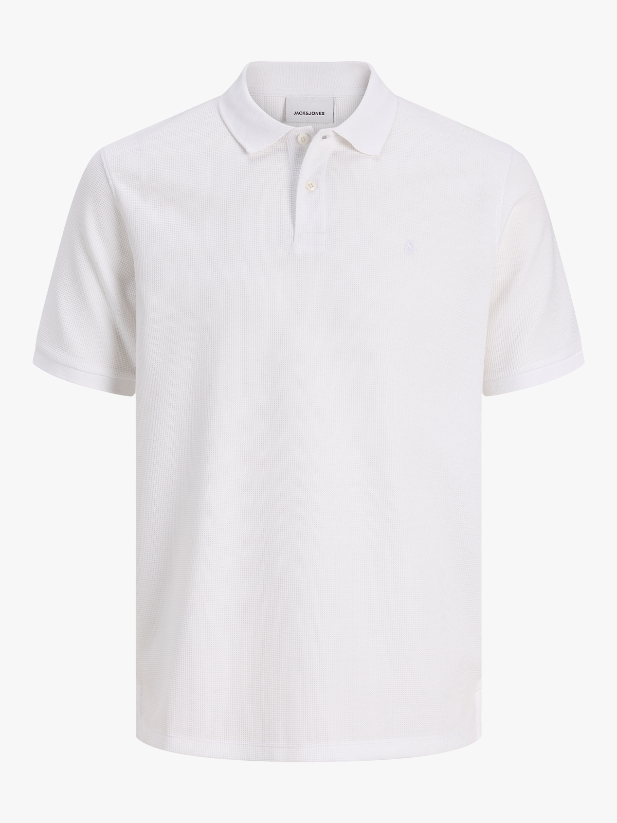 Jack and Jones Junior Austin Polo Short Sleeve White