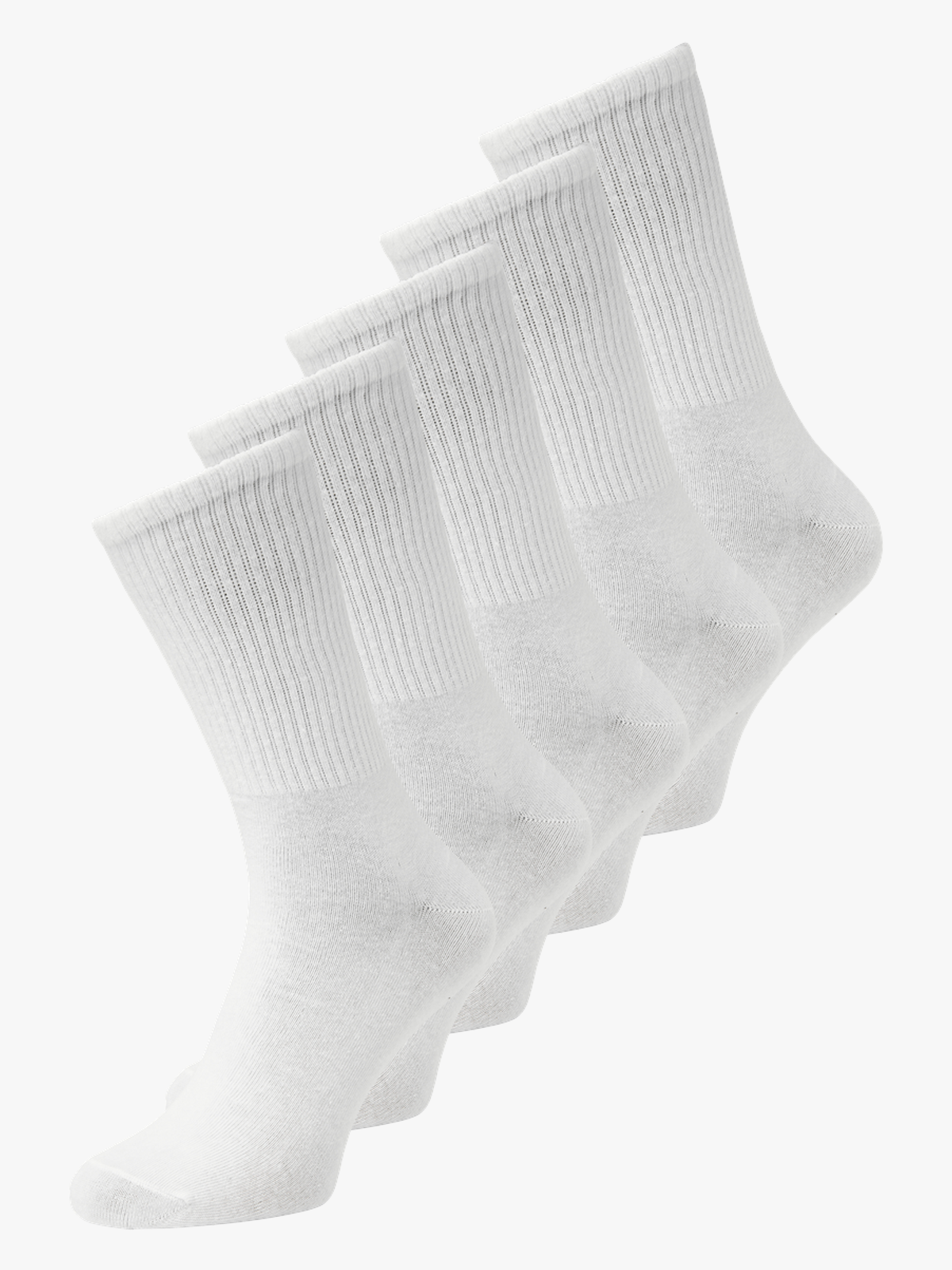 Jack and Jones Basic Tennis Sock 5 Pack - Sort | Getinspired.no