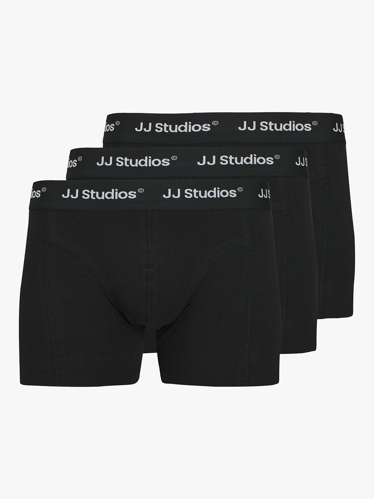 Jack and Jones Soho Solid Trunks 3 Pack Black black - black