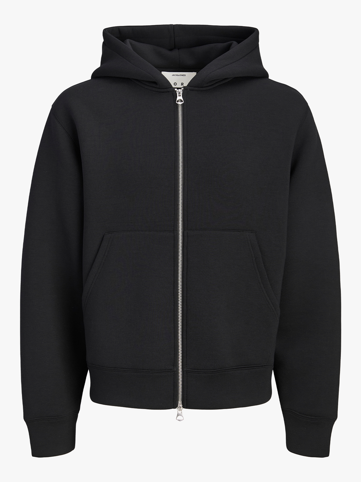 Jack and Jones Legacy Sweat Scuba Zip Hood Black